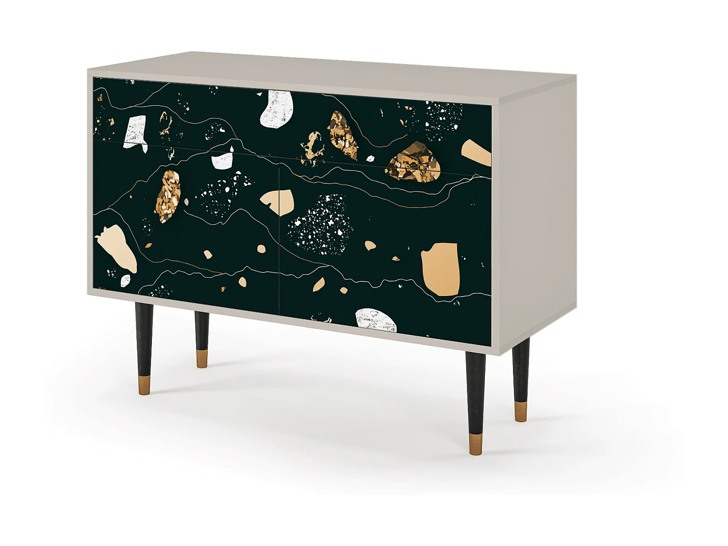 Sideboard - 115x85x48 cm - BS4 - Space Rocks, Sand