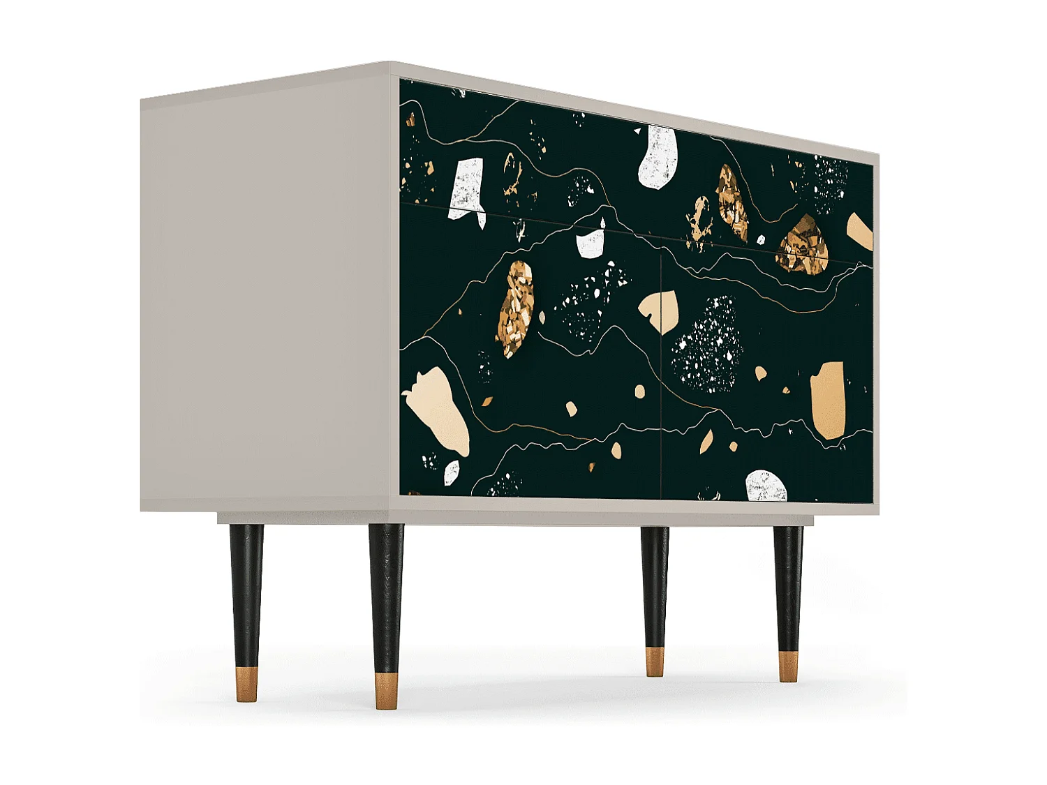 Sideboard - 115x85x48 cm - BS4 - Space Rocks, Sand