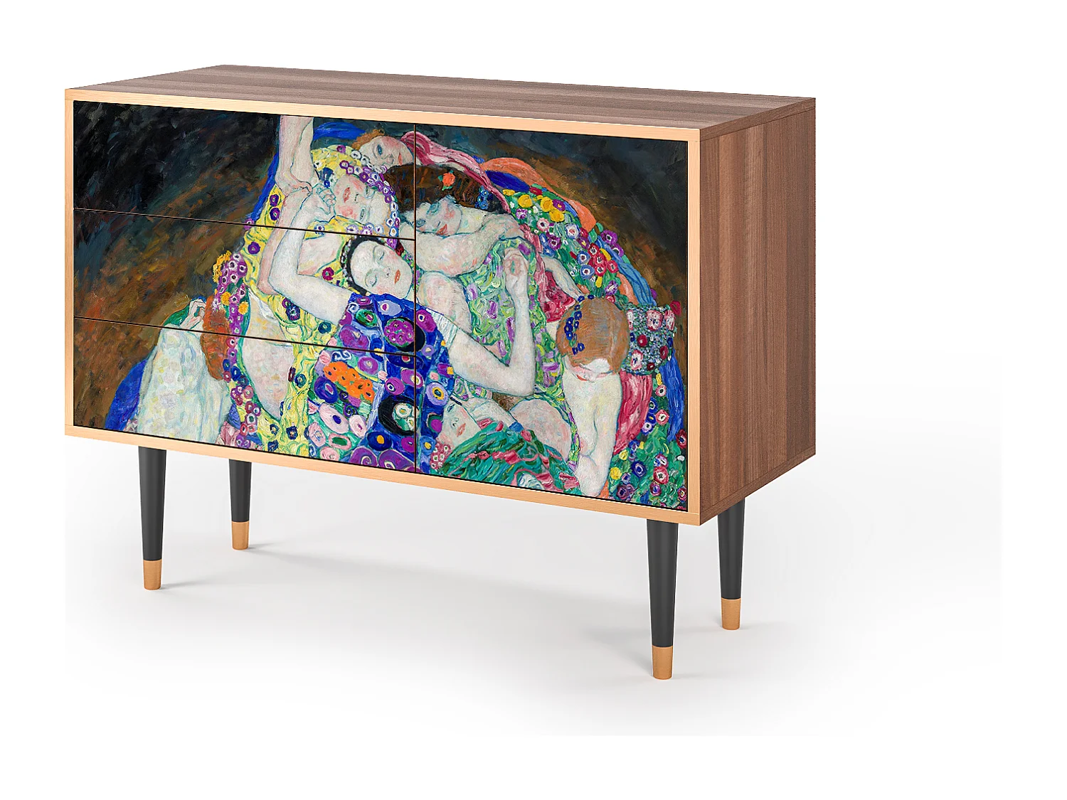 Aparador - 115х84х41 cm - S3 - The Maiden by Klimt, Nogueira