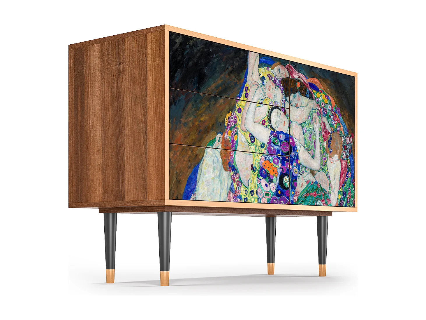 Aparador - 115х84х41 cm - S3 - The Maiden by Klimt, Nogueira