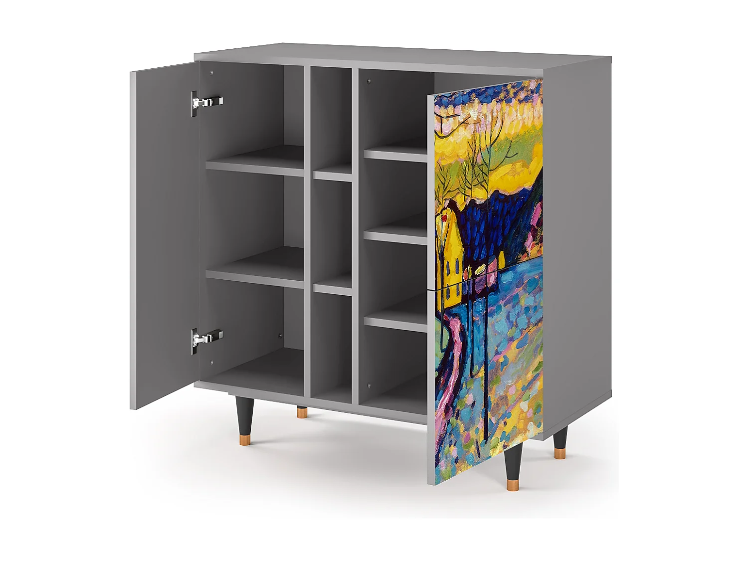 Buffet - 94х96х41 cm - BS5 - Winter Landscape, Gris