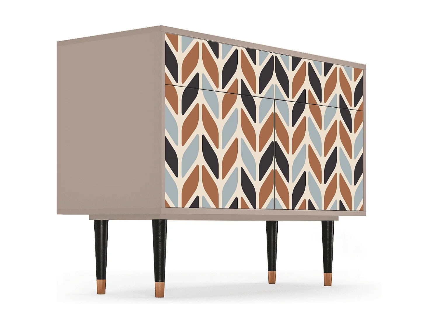 Aparador - 115x85x48 cm - BS4 - Beige Laure, Latte