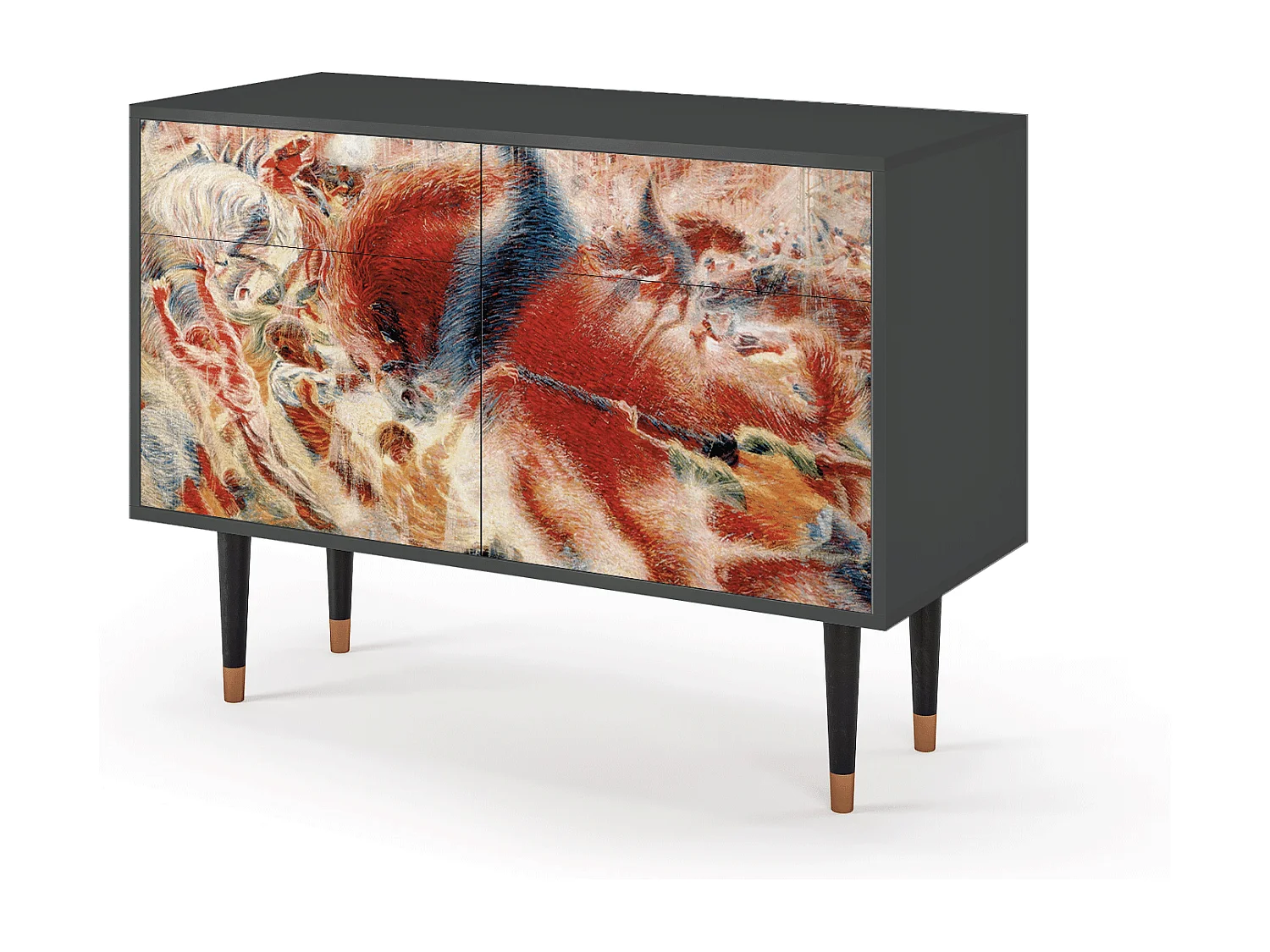Credenza - 115x85x48 cm - BS4 - The City Rises, Antracite