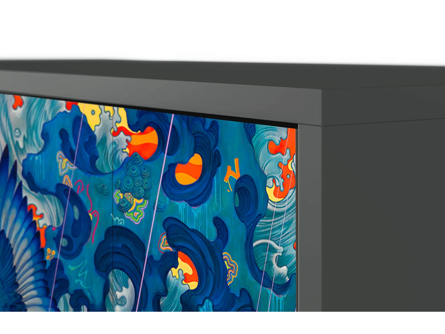 Sideboard - 115х84х41 cm - S3 - The Girl - James Jean, Anthrazit