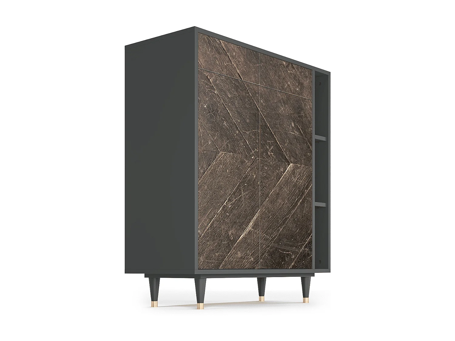 Buffet - 96х110х41 cm - BS6 - Wise Tree, Anthracite