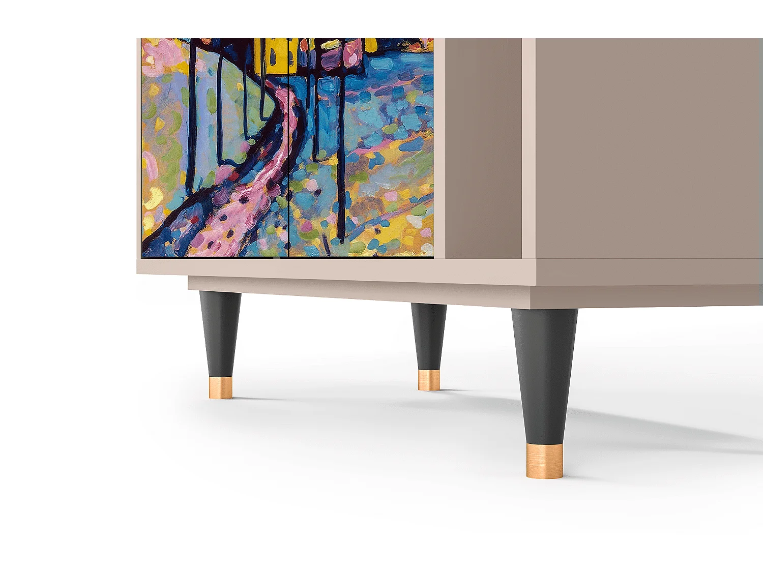 Dressoir - 96х110х41 cm - BS6 - Winter Landscape, Latte