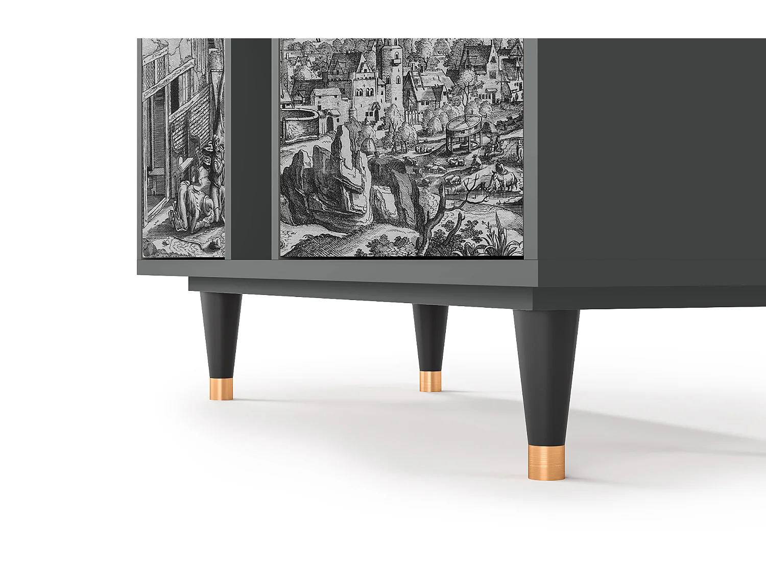 Buffet - 94х96х41 cm - BS5 - Departure, Anthracite