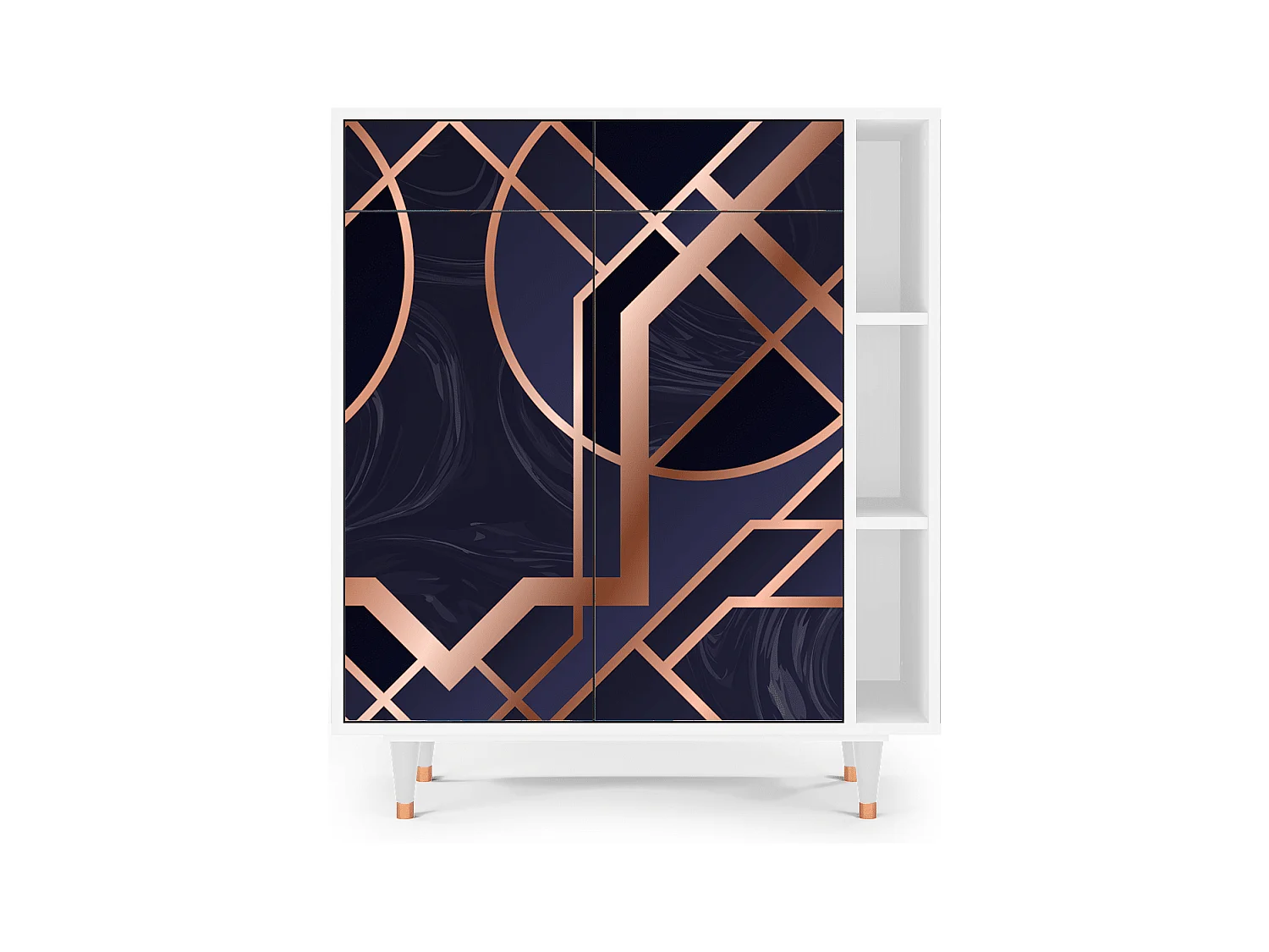 Buffet - 96х110х41 cm - BS6 - Purple Temple, Blanc