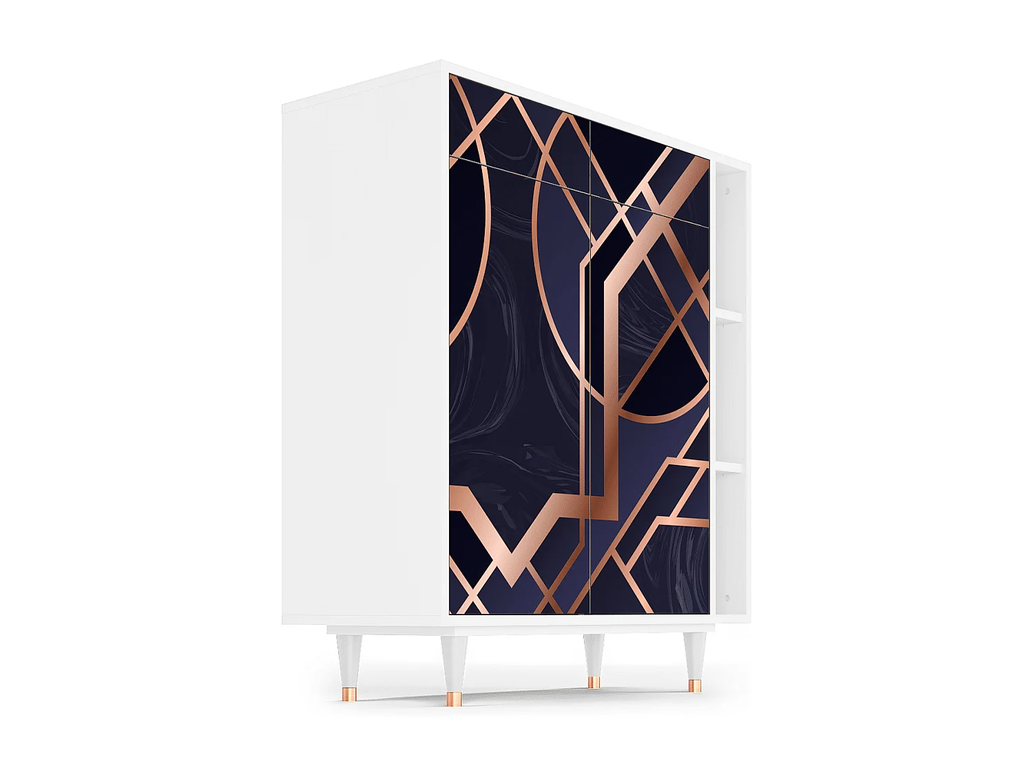 Buffet - 96х110х41 cm - BS6 - Purple Temple, Blanc