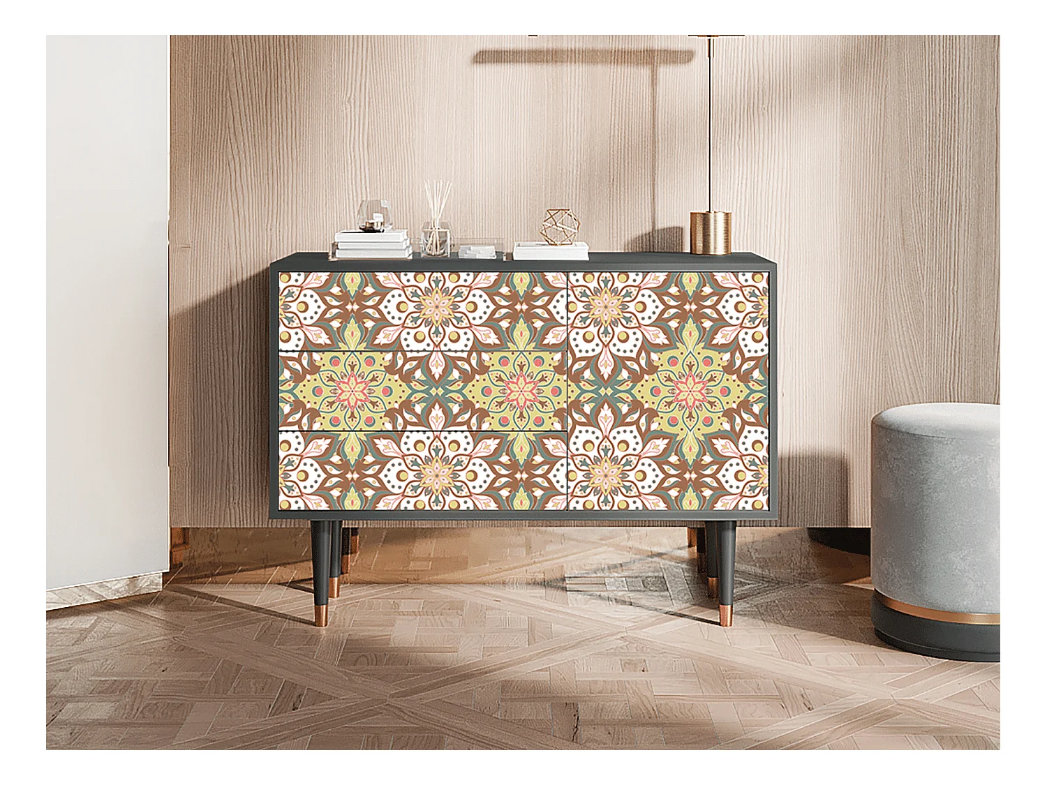 Buffet - 115х84х41 cm - S3 - Chinese Tea, Anthracite
