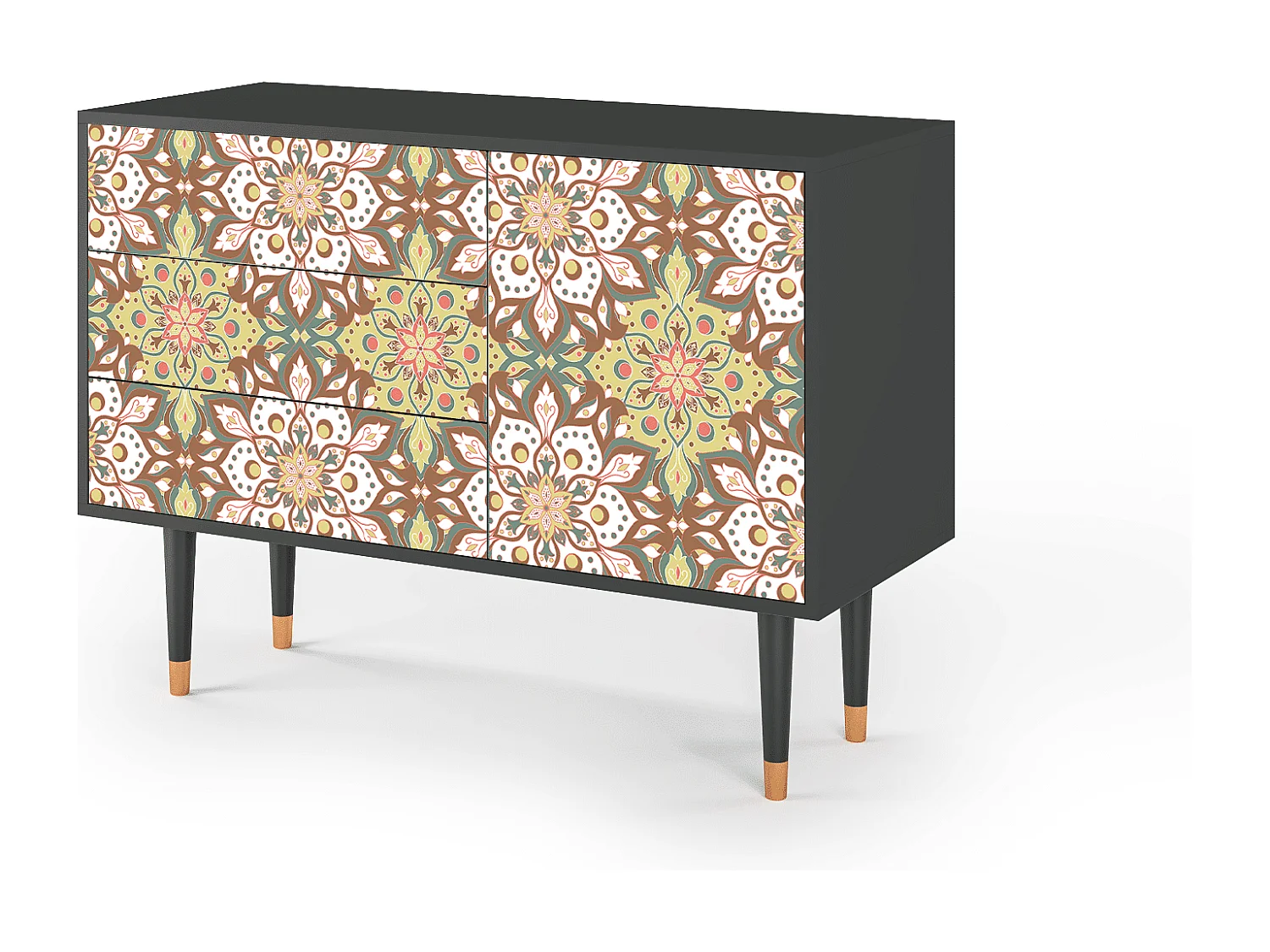 Credenza - 115х84х41 cm - S3 - Chinese Tea, Antracite