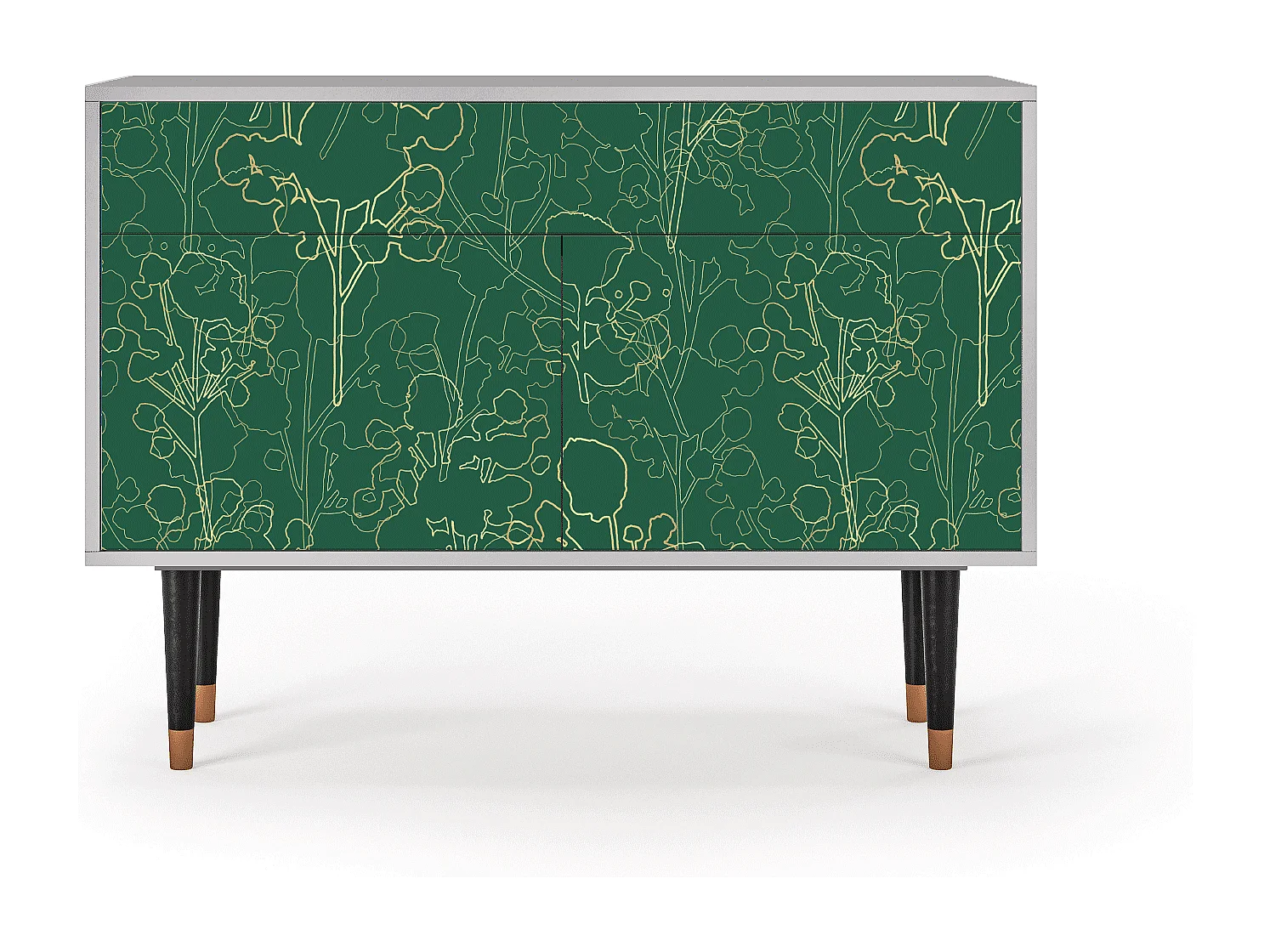 Buffet - 115x85x48 cm - BS4 - Emerald Forest, Gris