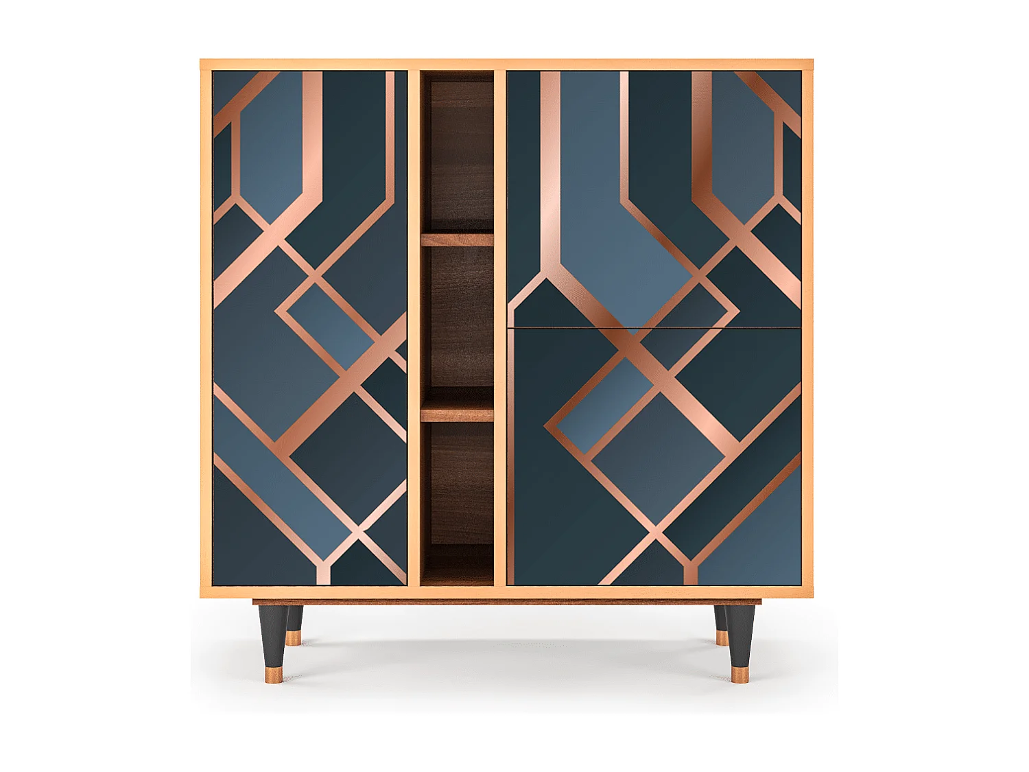 Credenza - 94х96х41 cm - BS5 - Ashy 1920', Noce