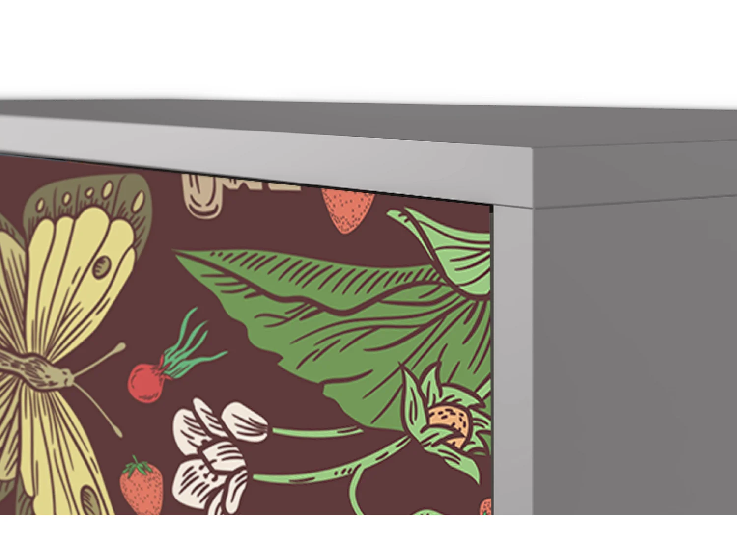 Buffet - 115х84х41 cm - S3 - Alice in Wonderland, Gris