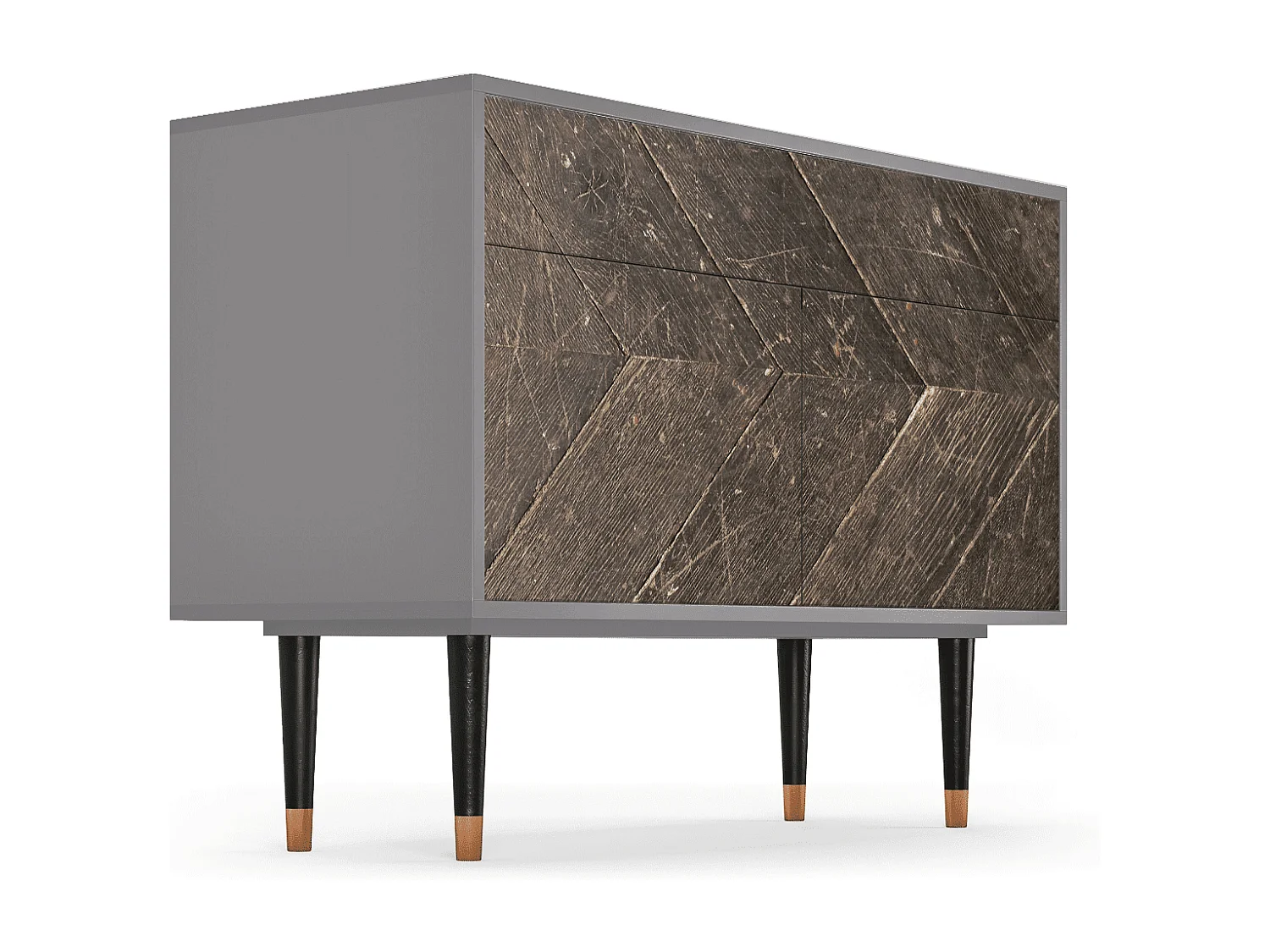 Credenza - 115x85x48 cm - BS4 - Wise Tree, Grigio