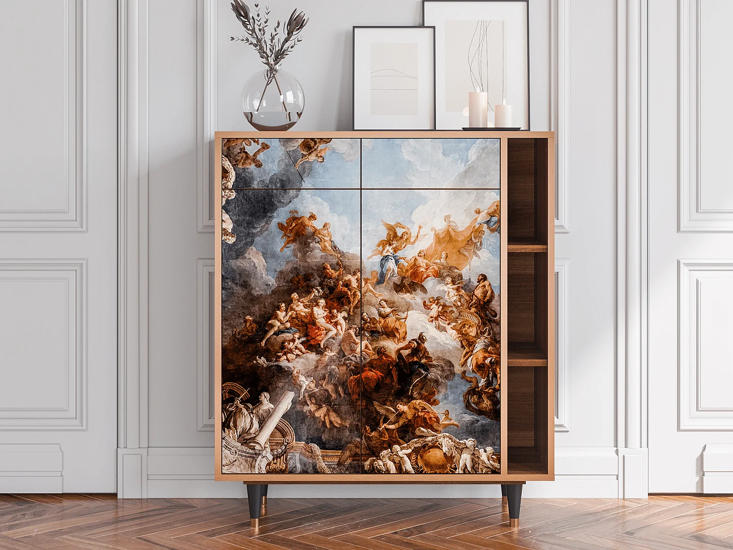 Aparador - 96х110х41 cm - BS6 - Versailles, Nogal