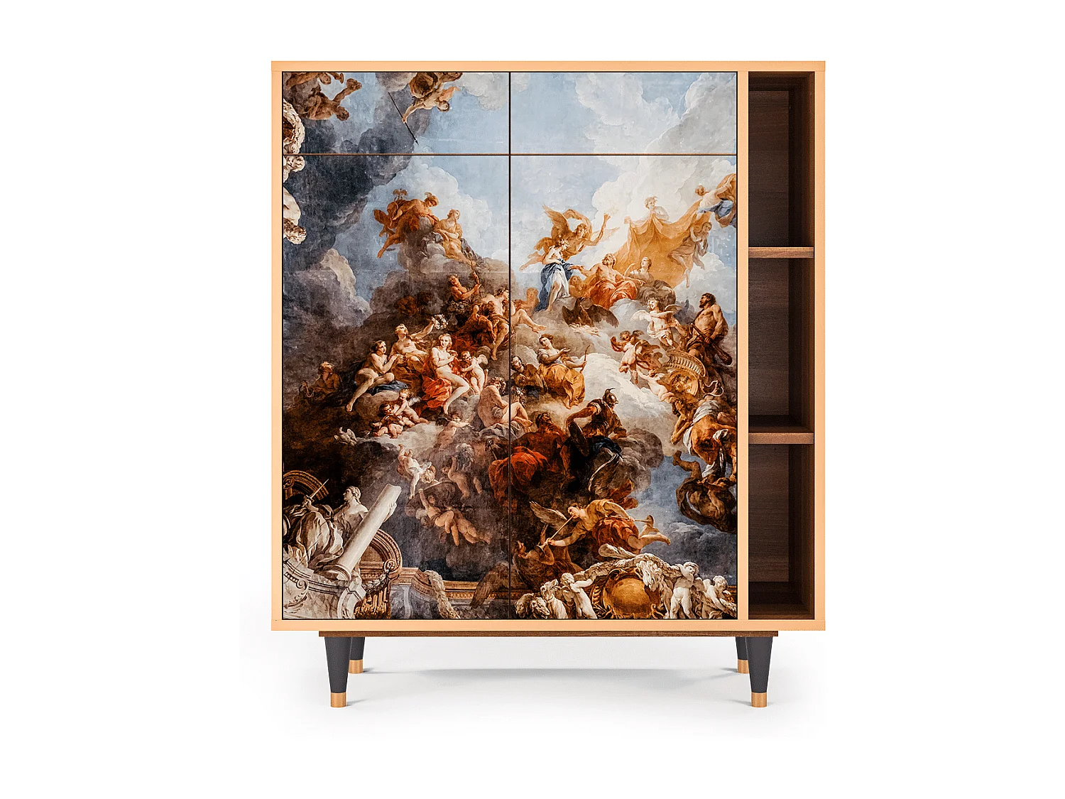 Aparador - 96х110х41 cm - BS6 - Versailles, Nogueira