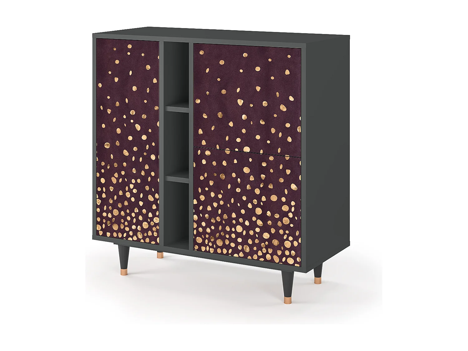 Buffet - 94х96х41 cm - BS5 - Glowworms, Anthracite