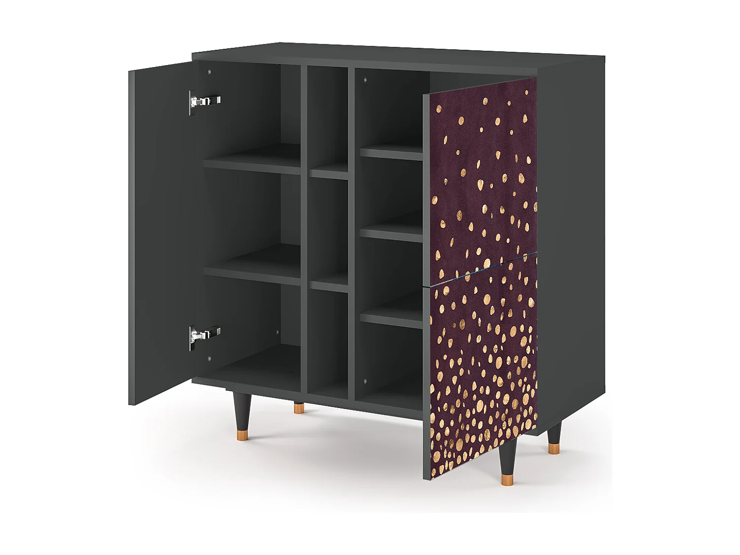 Buffet - 94х96х41 cm - BS5 - Glowworms, Anthracite