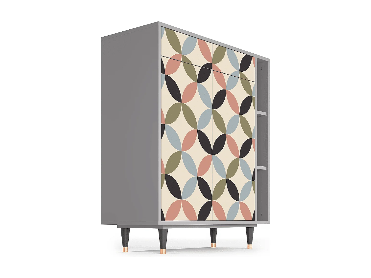 Buffet - 96х110х41 cm - BS6 - Butterfly Effect, Gris