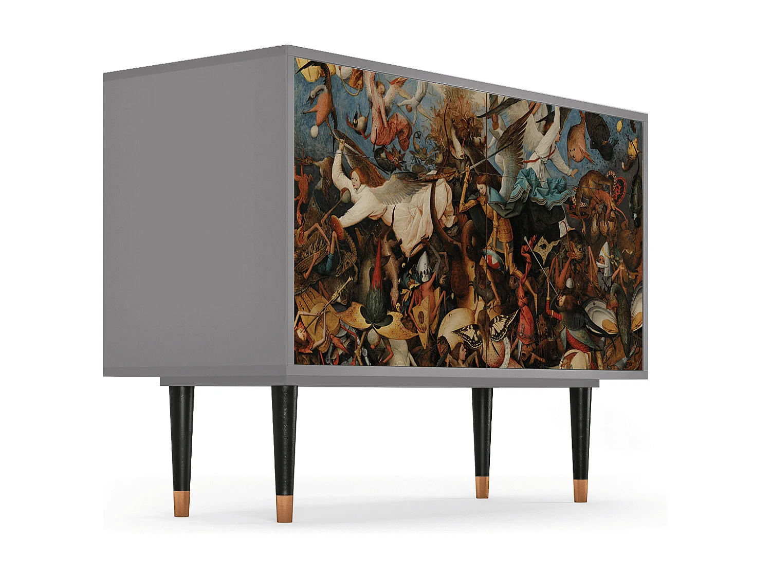 Sideboard - 115x85x48 cm - BS4 - The Fall, Grau