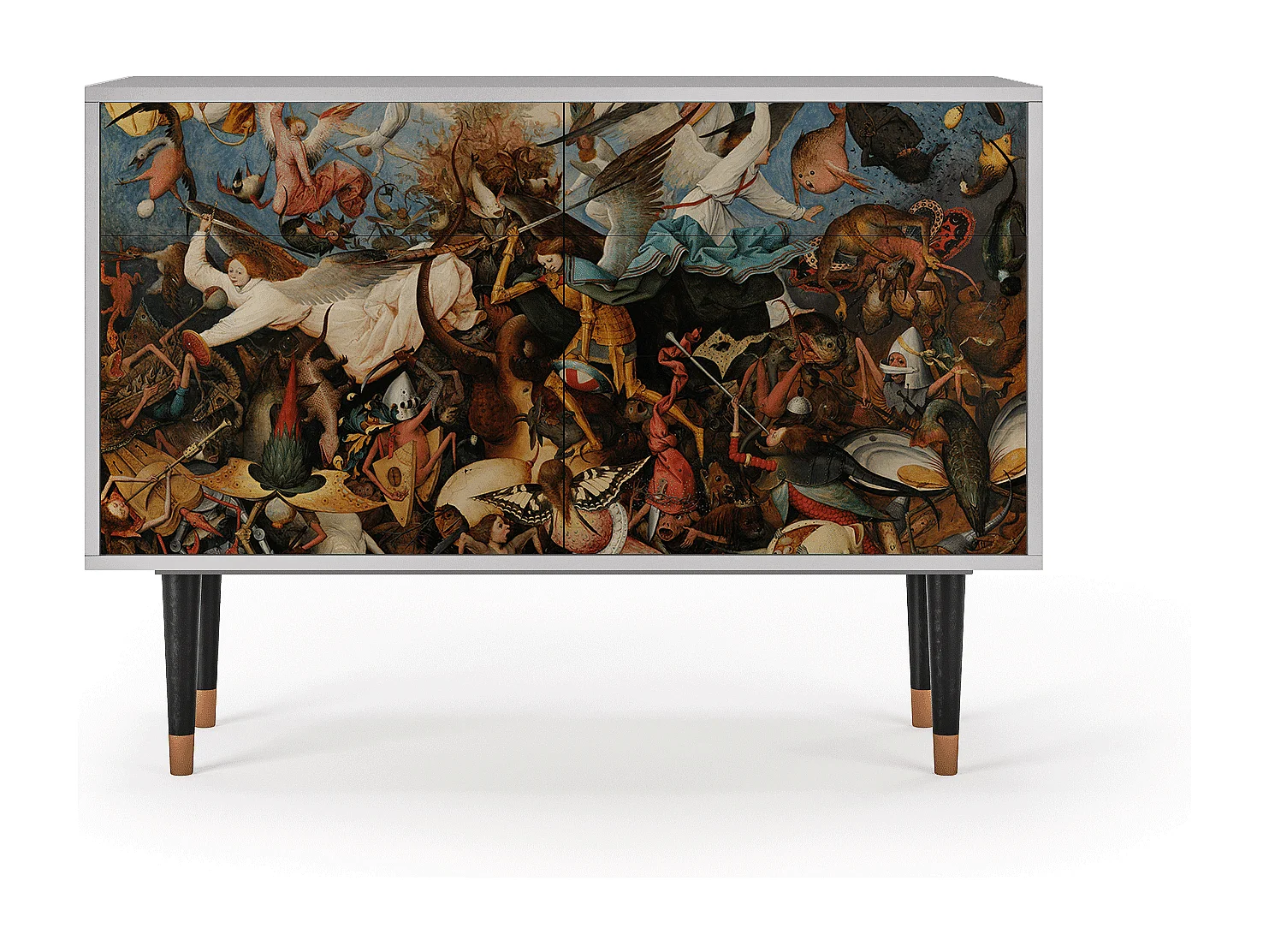 Buffet - 115x85x48 cm - BS4 - The Fall, Gris
