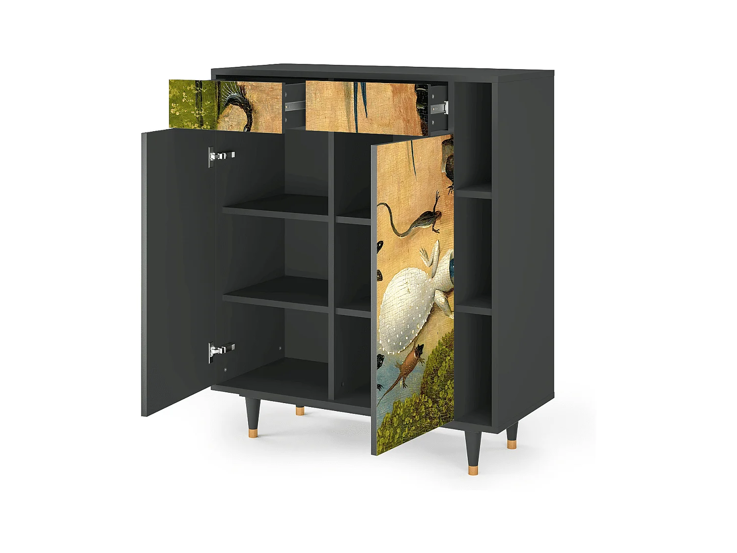 Sideboard - 96х110х41 cm - BS6 - The Garden by Bosch, Anthrazit