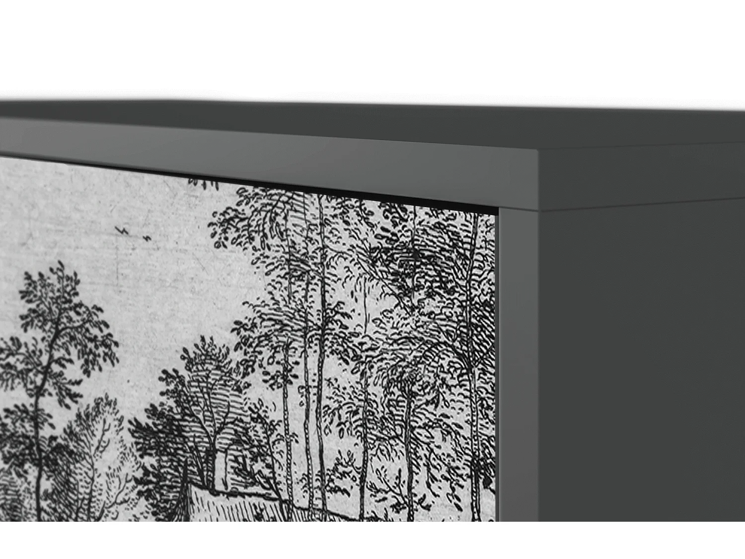 Buffet - 115х84х41 cm - S3 - Village Road, Anthracite