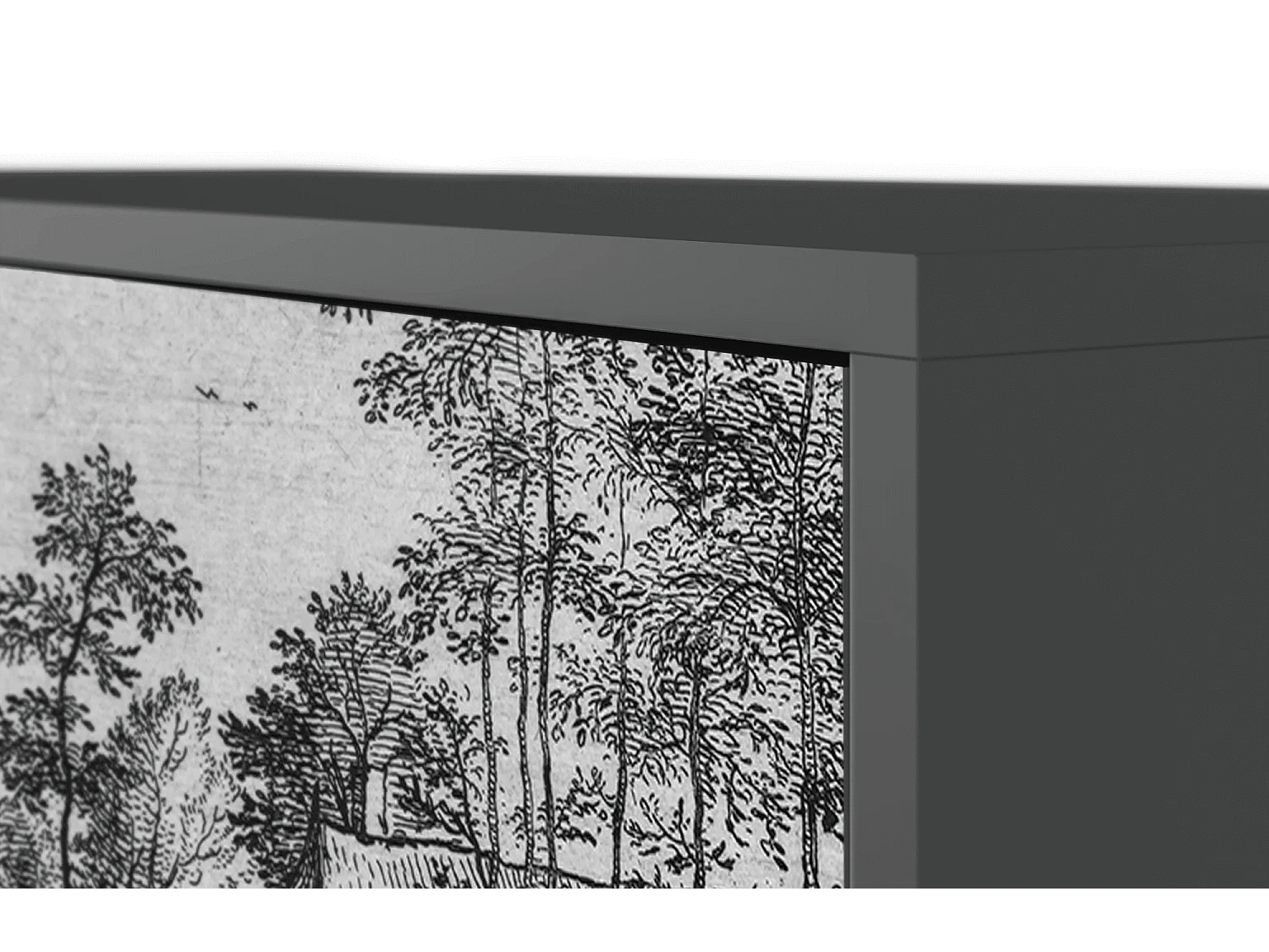 Buffet - 115х84х41 cm - S3 - Village Road, Anthracite