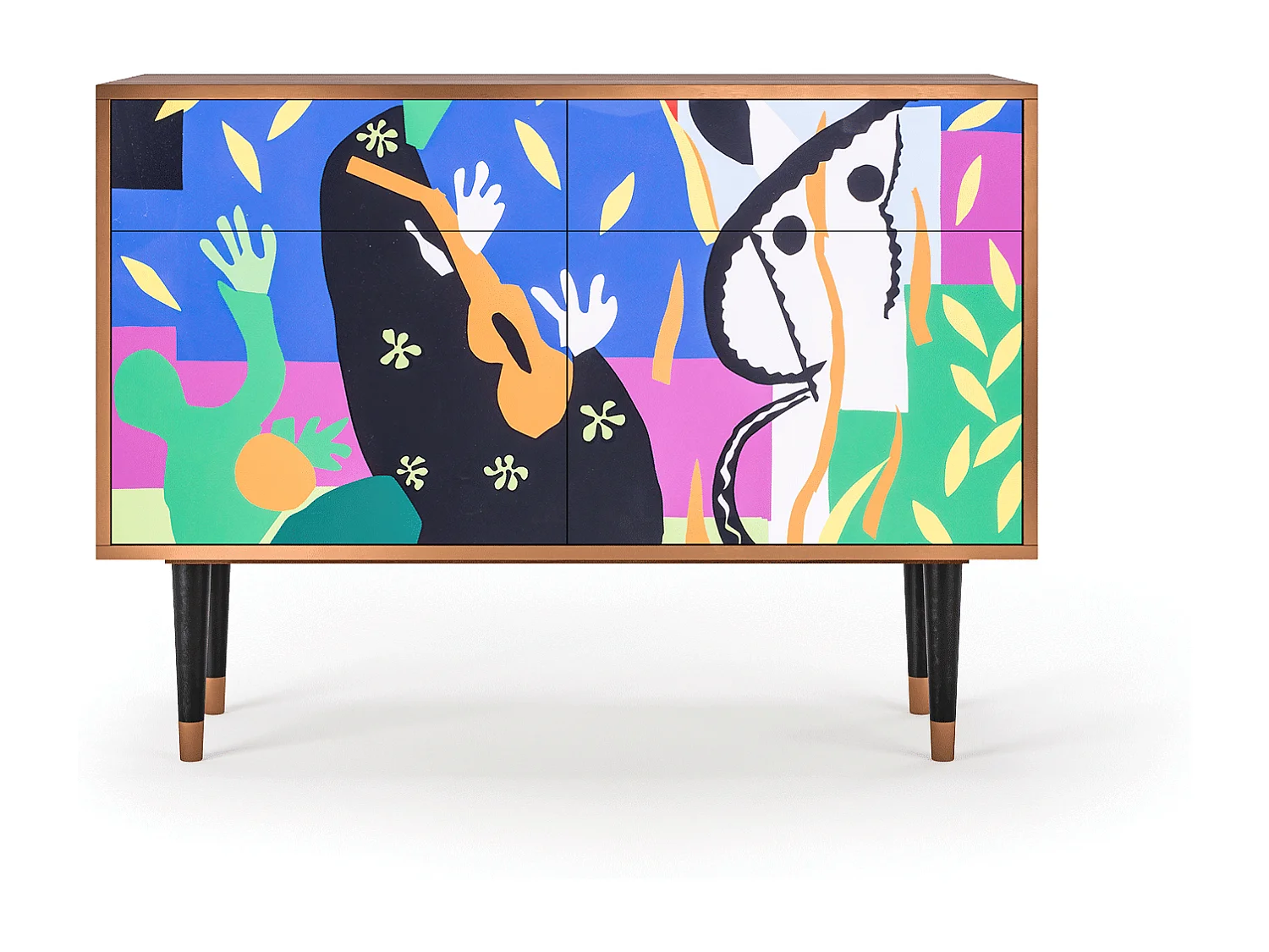 Buffet - 115x85x48 cm - BS4 - La Tristesse du Roi, Noyer