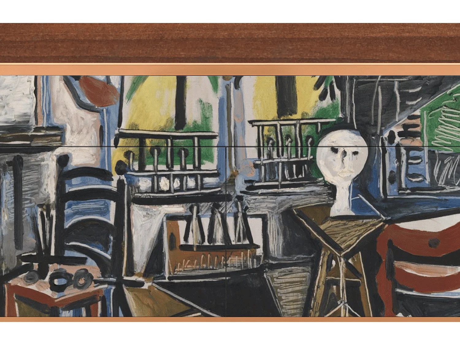 Kredens - 115x85x48 cm - BS4 - The Studio , Orzech