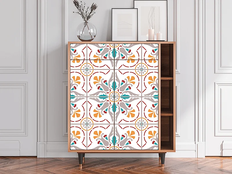 Aparador - 96х110х41 cm - BS6 - Spring Ceramics, Nogal