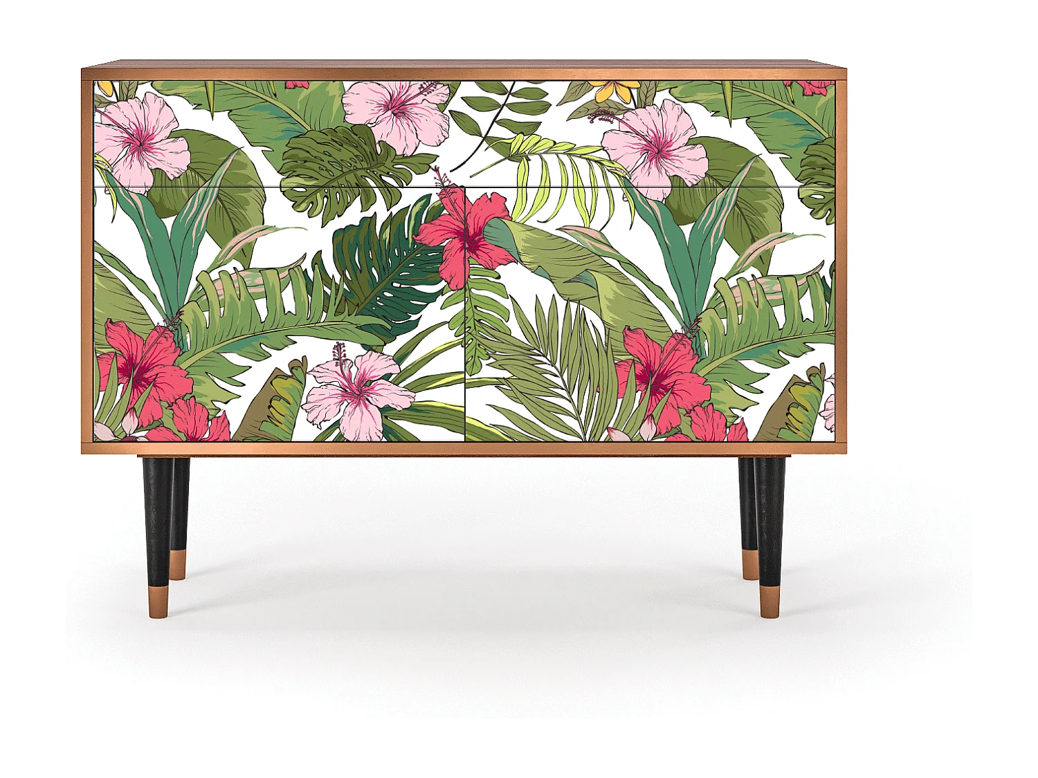 Sideboard - 115x85x48 cm - BS4 - Verdant Tropics, Walnuss