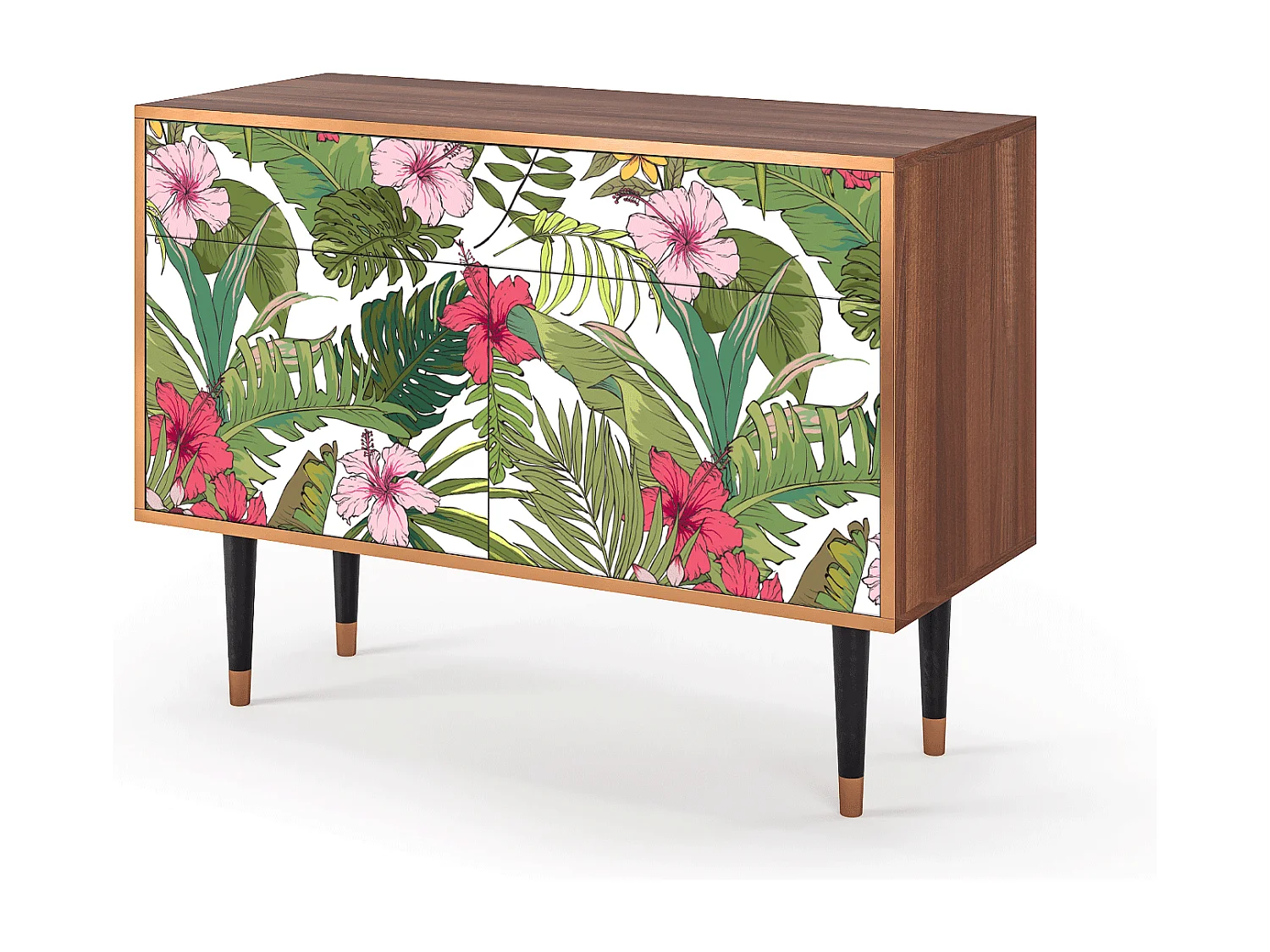 Sideboard - 115x85x48 cm - BS4 - Verdant Tropics, Walnuss