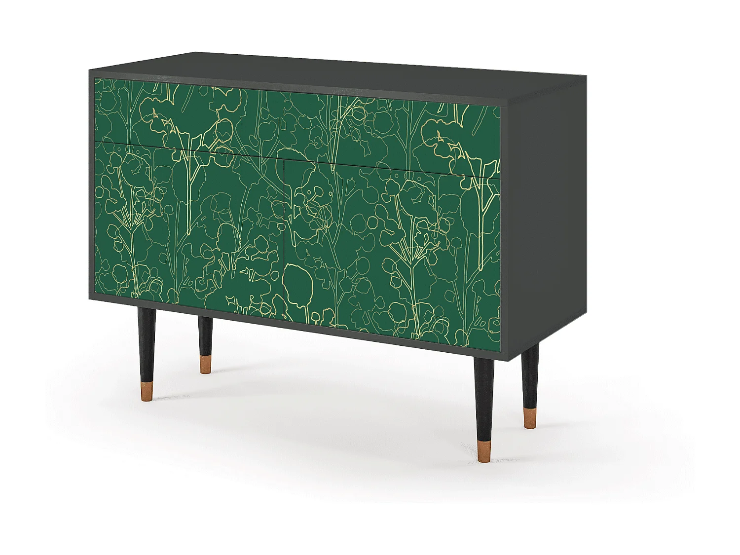 Buffet - 115x85x48 cm - BS4 - Emerald Forest, Anthracite