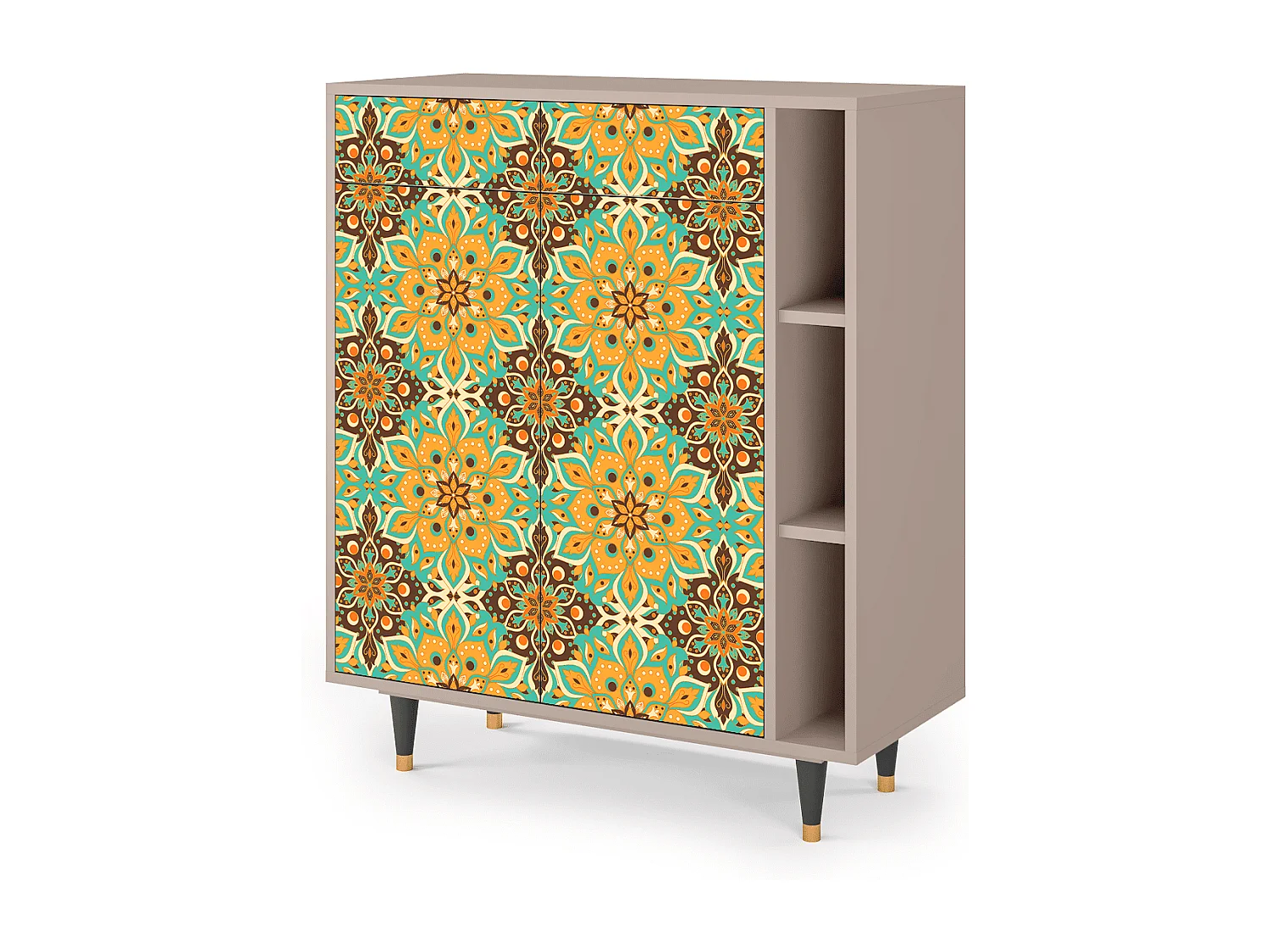 Dressoir - 96х110х41 cm - BS6 - Indian Spices, Latte