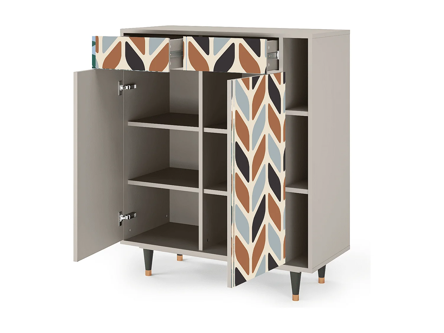 Aparador - 96х110х41 cm - BS6 - Beige Laure, Arena