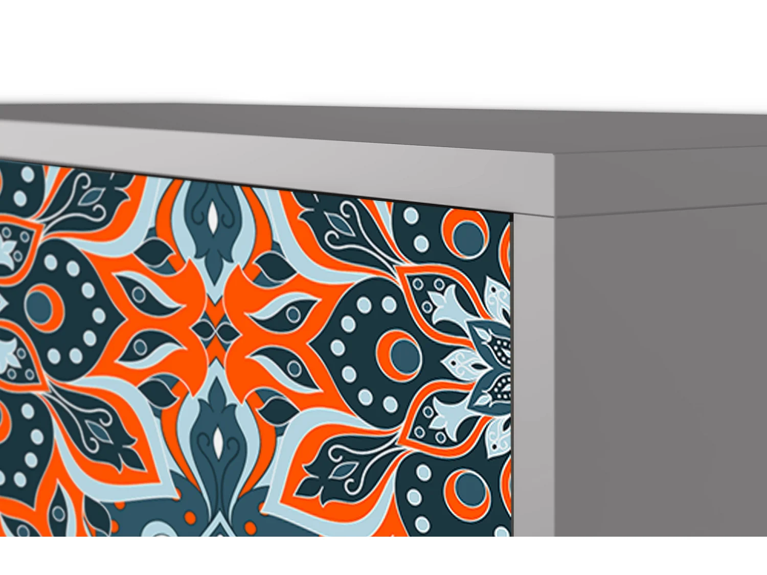 Aparador - 115х84х41 cm - S3 - Fire Beetle, Cinza