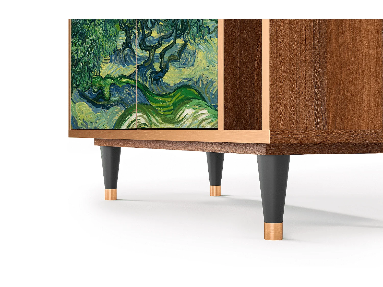 Aparador - 96х110х41 cm - BS6 - The Oil Trees, Nogal