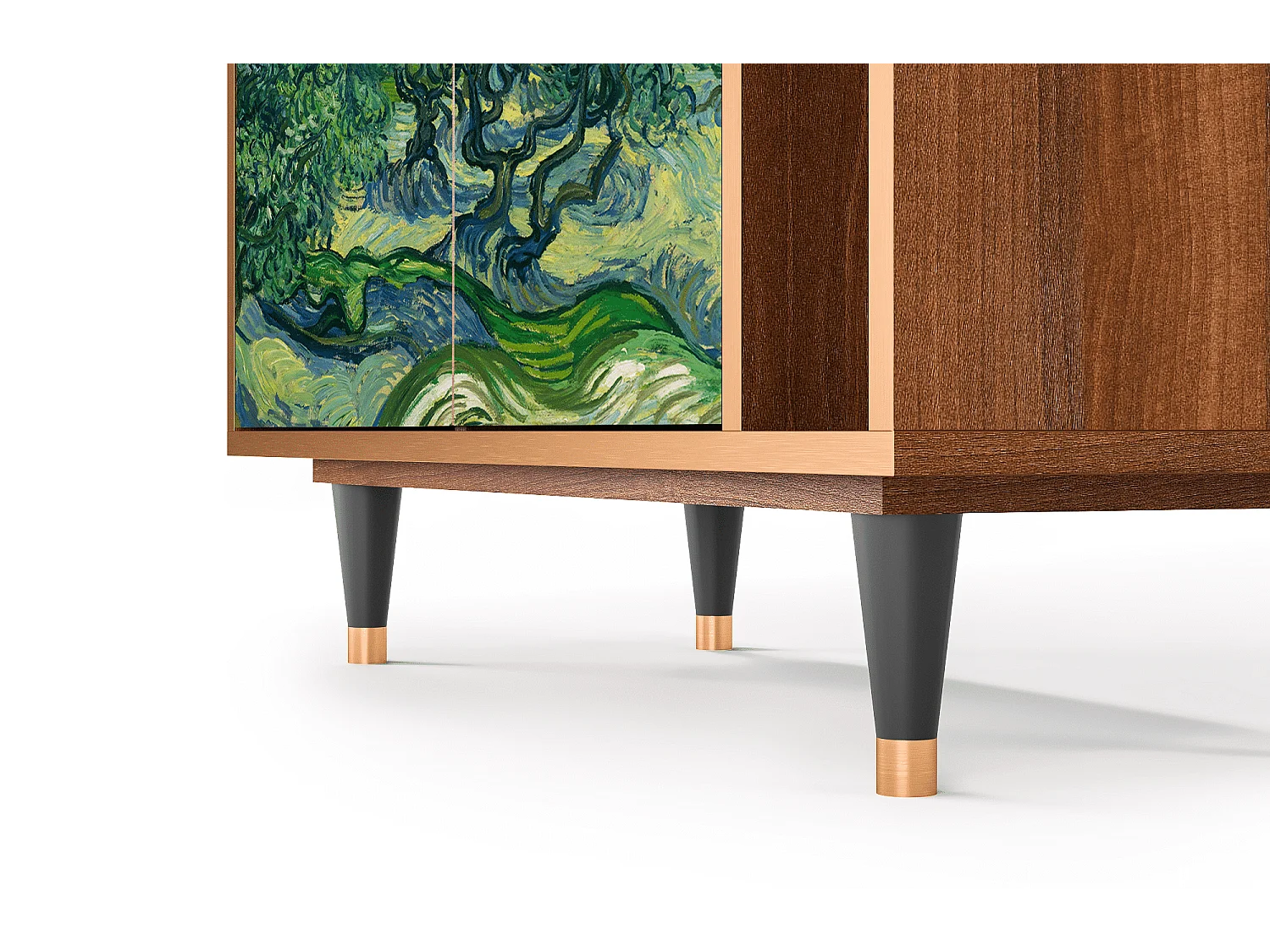 Credenza - 96х110х41 cm - BS6 - The Oil Trees, Noce