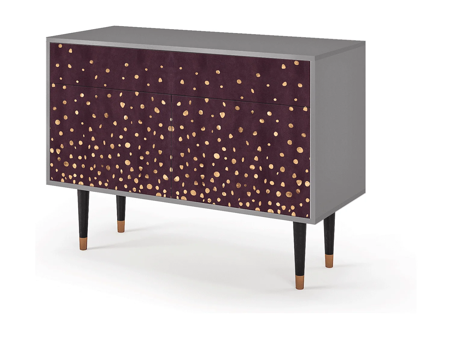 Dressoir - 115x85x48 cm - BS4 - Glowworms, Grijs
