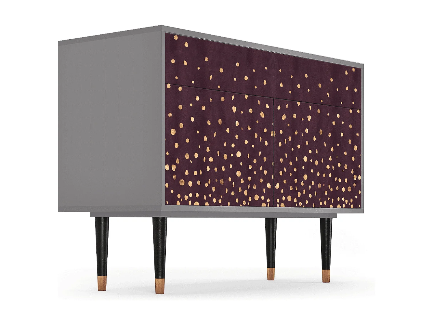 Buffet - 115x85x48 cm - BS4 - Glowworms, Gris