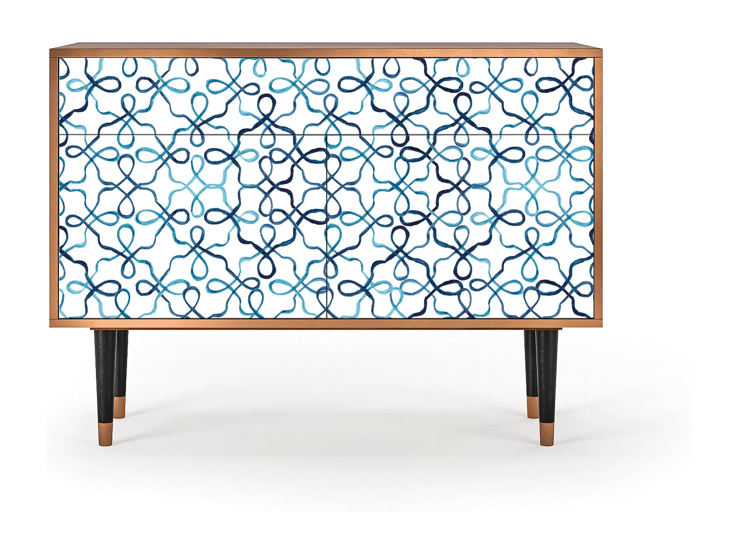 Credenza - 115x85x48 cm - BS4 - Marine Strings, Noce