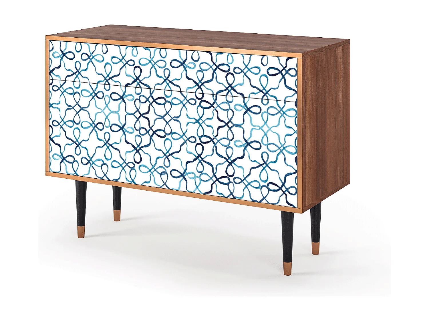 Credenza - 115x85x48 cm - BS4 - Marine Strings, Noce