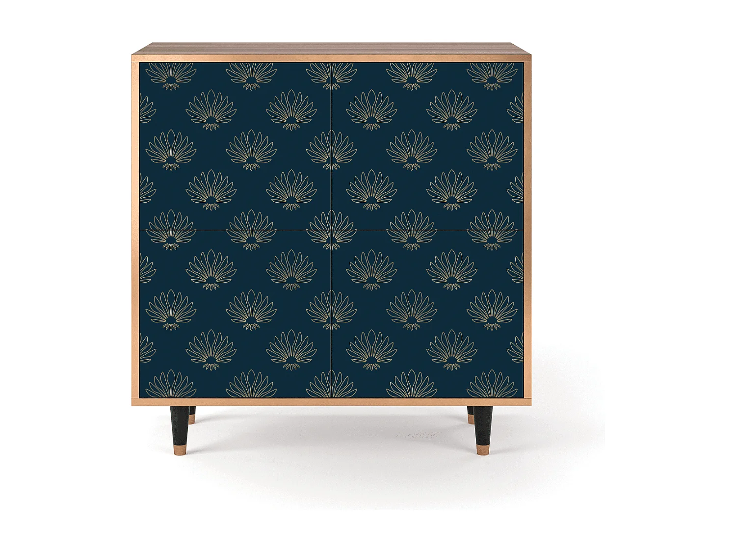 Dressoir - 94x96x48 cm - BS3 - Blue Lotus, Walnoot