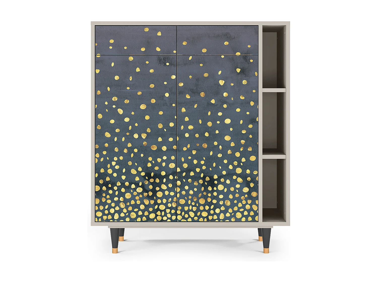 Credenza - 96х110х41 cm - BS6 - Foggy Lights, Sabbia