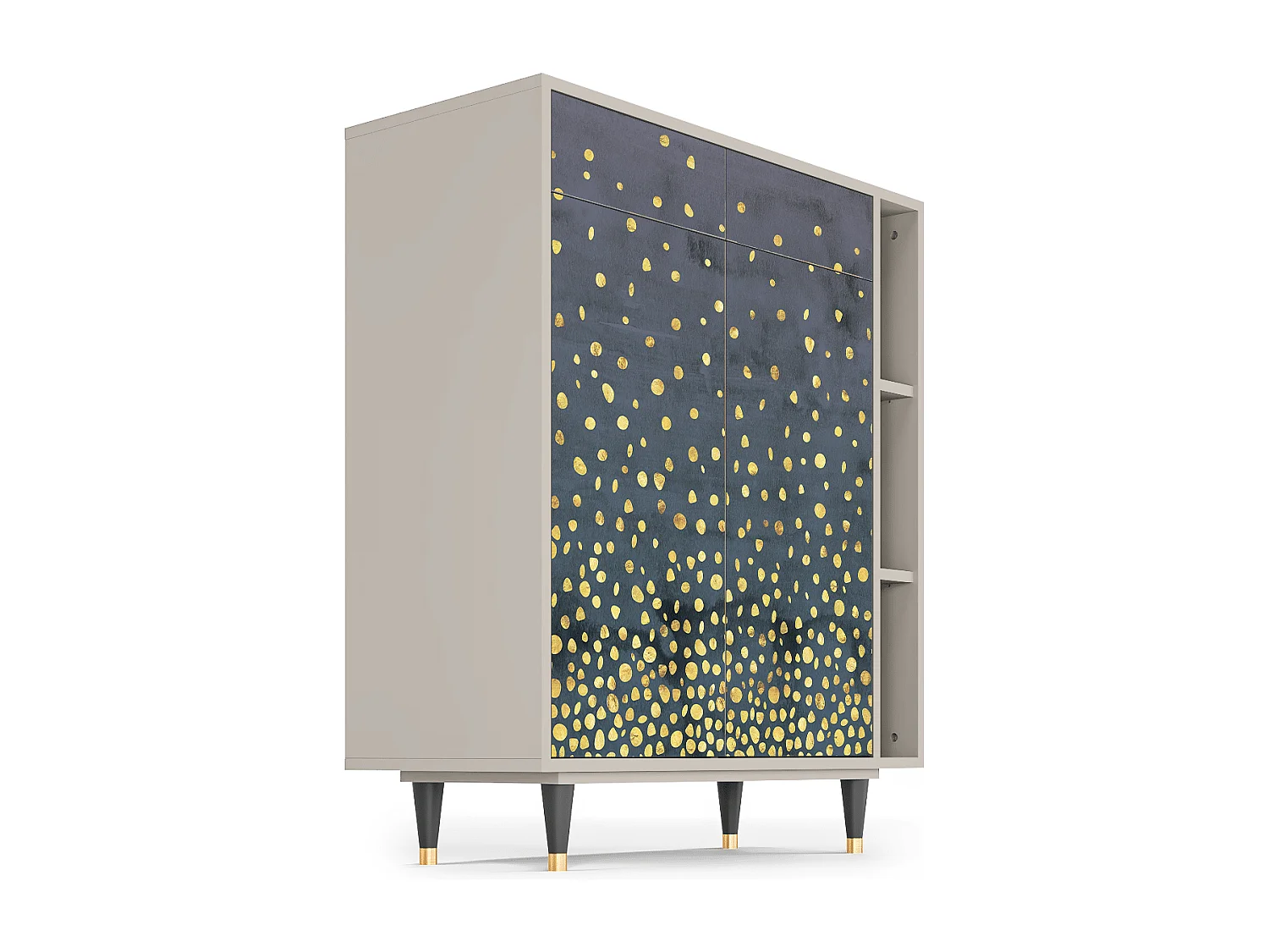 Credenza - 96х110х41 cm - BS6 - Foggy Lights, Sabbia