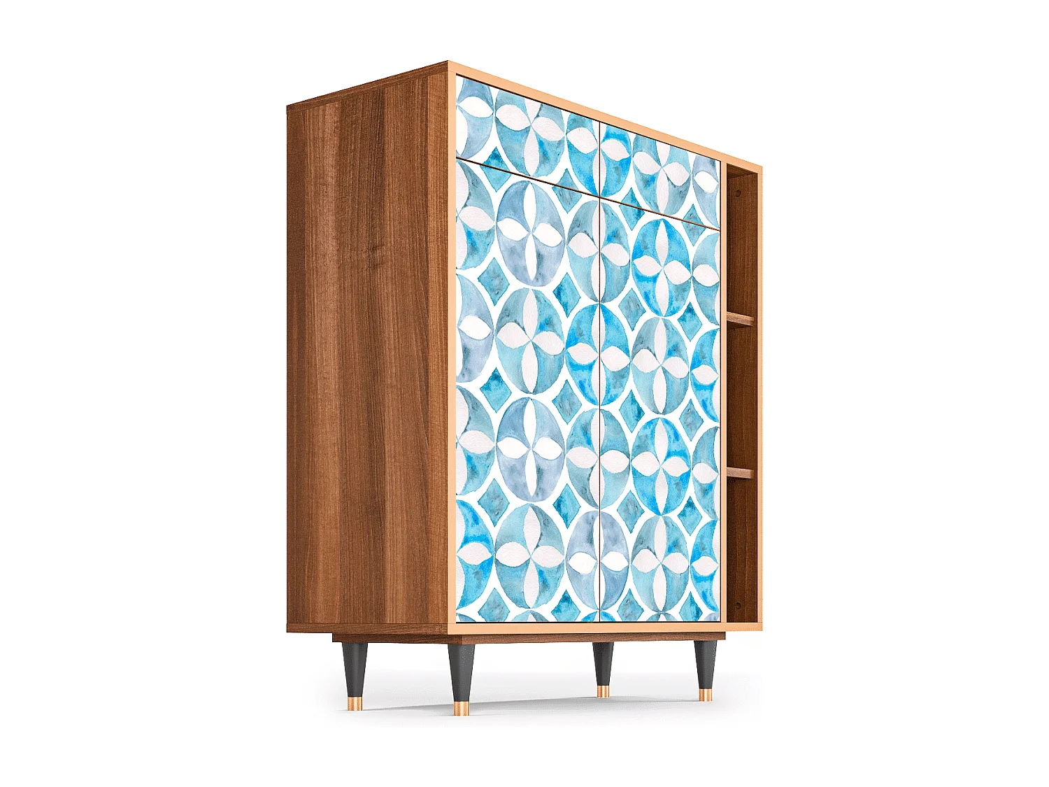 Buffet - 96х110х41 cm - BS6 - Porto Mood, Noyer