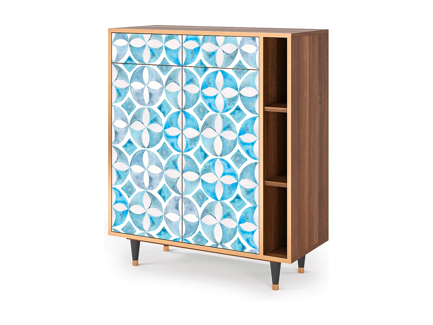 Credenza - 96х110х41 cm - BS6 - Porto Mood, Noce