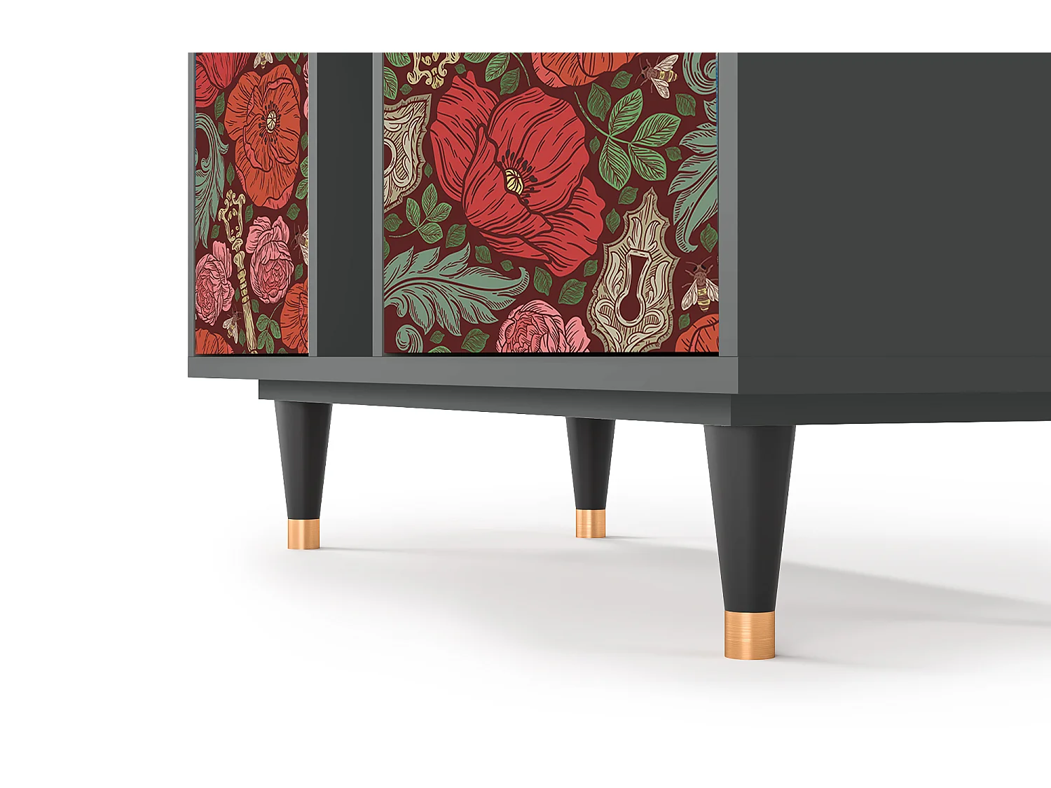 Buffet - 94х96х41 cm - BS5 - Poppy Garden, Anthracite